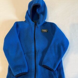 LLBEAN Blue Fleece Hoodie